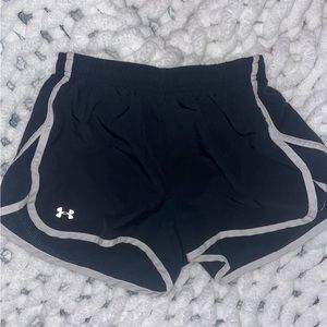 Women’s Black Under Armour Running Shorts
